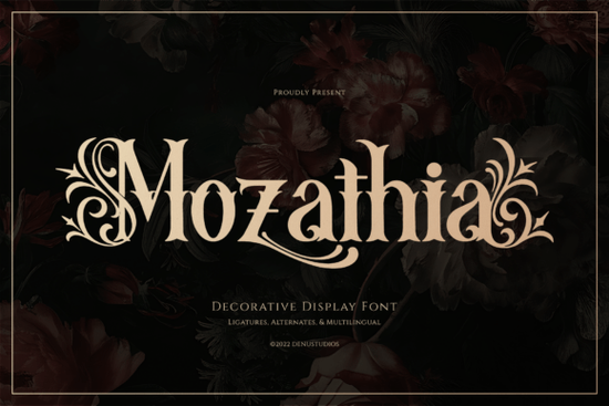 Mozathia Font
